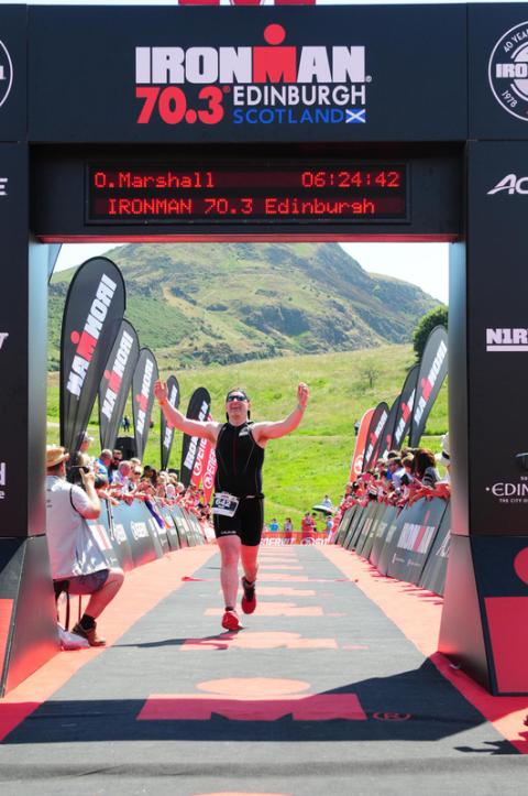 Race report IM70.3 Edinburgh