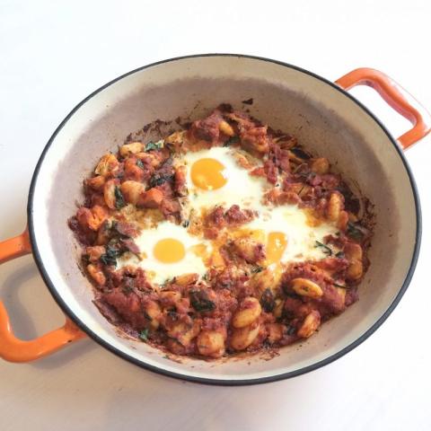 Recipe: BBQ Bean & Sweet Potato Hash