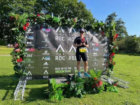 ROC Wales podium